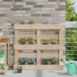 Caisses à fleurs pour palettes Euro 24 pcs Gris 631445631445