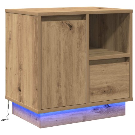 Cabinet de chevet Chêne artisanal 50 x 34,5 x 50 cm. 631449631449