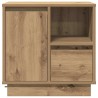 Cabinet de chevet Chêne artisanal 50 x 34,5 x 50 cm. 631449631449