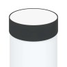 Bornes lumineuses avec détecteur et prise lot de 3 110 cm acier inoxydable IP44 631452631452