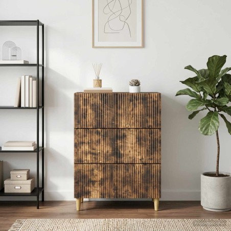 Armoire à tiroirs Chêne fumé 66 x 34,5 x 90 cm 631453631453