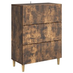 Armoire à tiroirs Chêne fumé 66 x 34,5 x 90 cm 631453631453