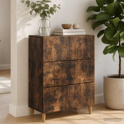 Armoire à tiroirs Chêne fumé 66 x 34,5 x 90 cm 631453631453
