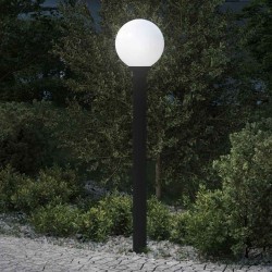 Borne lumineuse 120 cm noire IP44 631454631454