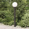 Borne lumineuse 120 cm noire IP44 631454631454