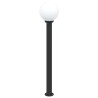Borne lumineuse 120 cm noire IP44 631454631454
