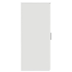 Armoire de rangement Blanc 40x45x103,5 cm Bois d'ingénierie 631458631458