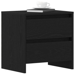 Cabinet de chevet 2 pcs Chêne noir 45 x 34 x 44,5 cm 631459631459