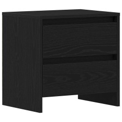 Cabinet de chevet 2 pcs Chêne noir 45 x 34 x 44,5 cm 631459631459