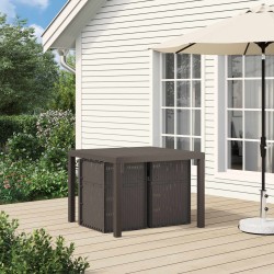 Chaises de jardin salle à manger 2 pcs Gris clair PP 631477631477