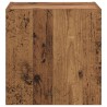 Meuble TV mural Bois Ancien 40,5x30x40cm Bois d'ingénierie 631479631479