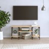 Meuble TV chêne sonoma 102x35x45,5 cm bois d'ingénierie 631482631482