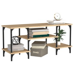 Meuble TV chêne sonoma 102x35x45,5 cm bois d'ingénierie 631482631482