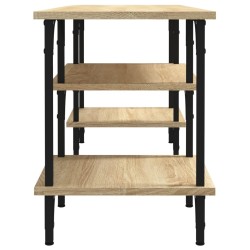 Meuble TV chêne sonoma 102x35x45,5 cm bois d'ingénierie 631482631482