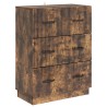Armoire à tiroirs Chêne fumé 66 x 34,5 x 87 cm 631492631492