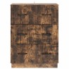 Armoire à tiroirs Chêne fumé 66 x 34,5 x 87 cm 631492631492