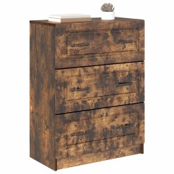 Armoire à tiroirs Chêne fumé 66 x 34,5 x 87 cm 631493631493