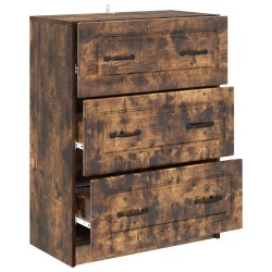Armoire à tiroirs Chêne fumé 66 x 34,5 x 87 cm 631493631493
