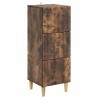Armoire à tiroirs Chêne fumé 33 x 34,5 x 90 cm 631494631494