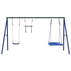 Jeu d'extérieur avec balançoire, trapèze et balançoire nid 631501631501