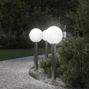 Bornes lumineuses lot de 3 80 cm acier inoxydable IP44 631502631502
