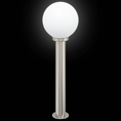 Bornes lumineuses lot de 3 80 cm acier inoxydable IP44 631502631502