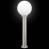 Bornes lumineuses lot de 3 80 cm acier inoxydable IP44 631502631502