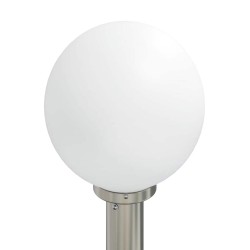 Bornes lumineuses lot de 3 80 cm acier inoxydable IP44 631502631502