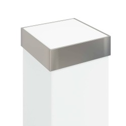 Bornes lumineuses avec détecteur et prise lot de 3 80 cm acier inoxydable IP44 631504631504