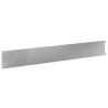Bordure de Pelouse 30 pcs 102 x 15 x 4 cm Acier Argenté 631505631505