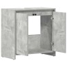Armoire de salle de bain Gris béton 60x33x61 cm Bois ingénierie 631509631509