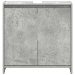 Armoire de salle de bain Gris béton 60x33x61 cm Bois ingénierie 631509631509