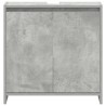 Armoire de salle de bain Gris béton 60x33x61 cm Bois ingénierie 631509631509