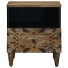 Armoire de lit avec tiroir 2 pcs Marron 40 x 33 x 46 cm 631515631515
