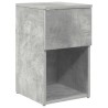 Armoire de lit Gris béton 29 x 31,5 x 49 cm Bois d'ingénierie 631516631516