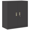 Armoire de rangement Noir 80 x 40 x 90 cm Acier 631524631524