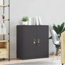 Armoire de rangement Noir 80 x 40 x 90 cm Acier 631524631524
