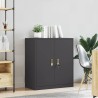 Armoire de rangement Noir 80 x 40 x 90 cm Acier 631524631524