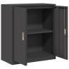 Armoire de rangement Noir 80 x 40 x 90 cm Acier 631524631524