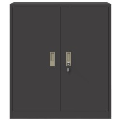 Armoire de rangement Noir 80 x 40 x 90 cm Acier 631524631524