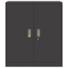 Armoire de rangement Noir 80 x 40 x 90 cm Acier 631524631524