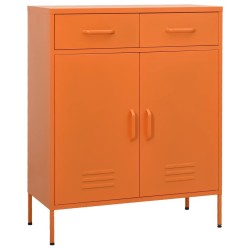 Armoire de rangement Orange 80x35x101,5 cm Acier 631525631525