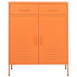 Armoire de rangement Orange 80x35x101,5 cm Acier 631525631525