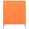 Armoire de rangement Orange 80x35x101,5 cm Acier 631525631525