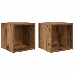 Ensemble meuble TV 2 pcs Bois Ancien 37 x 35 x 37,5 cm 631542631542