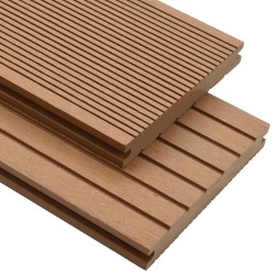 Planche de terrasse 6 pcs Teck WPC 631551631551