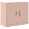 Armoire de rangement Rose 80 x 40 x 70 cm Acier 631585631585