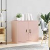 Armoire de rangement Rose 80 x 40 x 70 cm Acier 631585631585