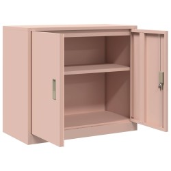 Armoire de rangement Rose 80 x 40 x 70 cm Acier 631585631585