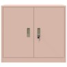 Armoire de rangement Rose 80 x 40 x 70 cm Acier 631585631585